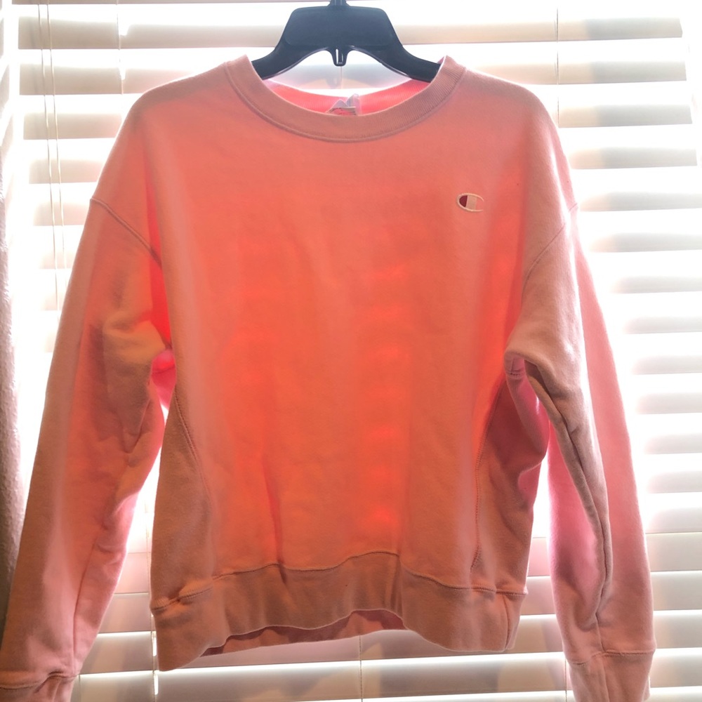 Light Pink Champion Sweatshirt